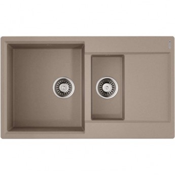 Мойка OMOIKIRI DAISEN-86-2-SA Artgranit/бежевый