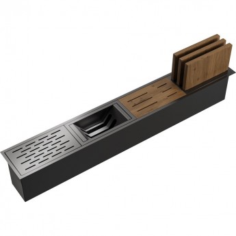 Встраиваемая сушка для посуды OMOIKIRI DRY-01-GM Встраиваемая сушка для посуды OMOIKIRI DRY-01-GM