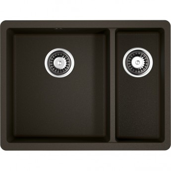 Мойка OMOIKIRI KATA 55-2-U-DC Artgranit/темный шоколад Мойка OMOIKIRI KATA 55-2-U-DC Artgranit/темный шоколад