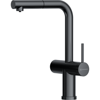 Смеситель OMOIKIRI KARATSU-S-GM латунь/вороненая сталь