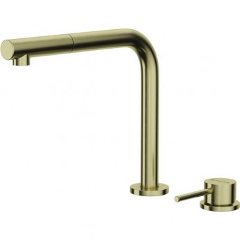 Смеситель OMOIKIRI NARA-S-LG латунь/светлое золото Смеситель OMOIKIRI NARA-S-LG латунь/светлое золото