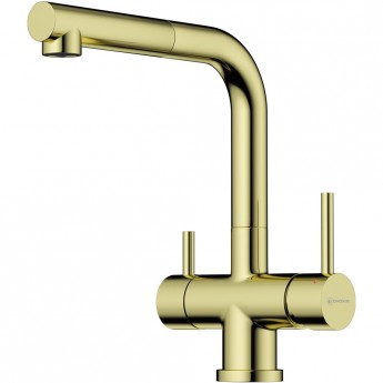 Смеситель OMOIKIRI TAKAMATSU S-LG светлое золото